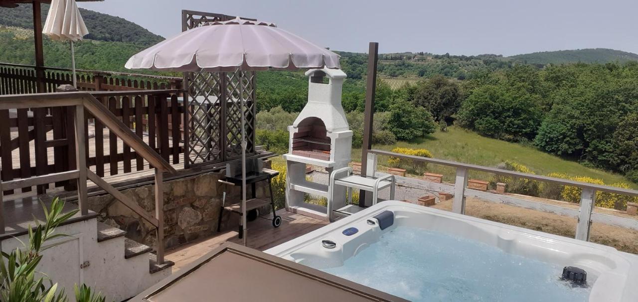 Podere Casalbosco - Idromassaggio E Panorama 라폴라노테르메 외부 사진
