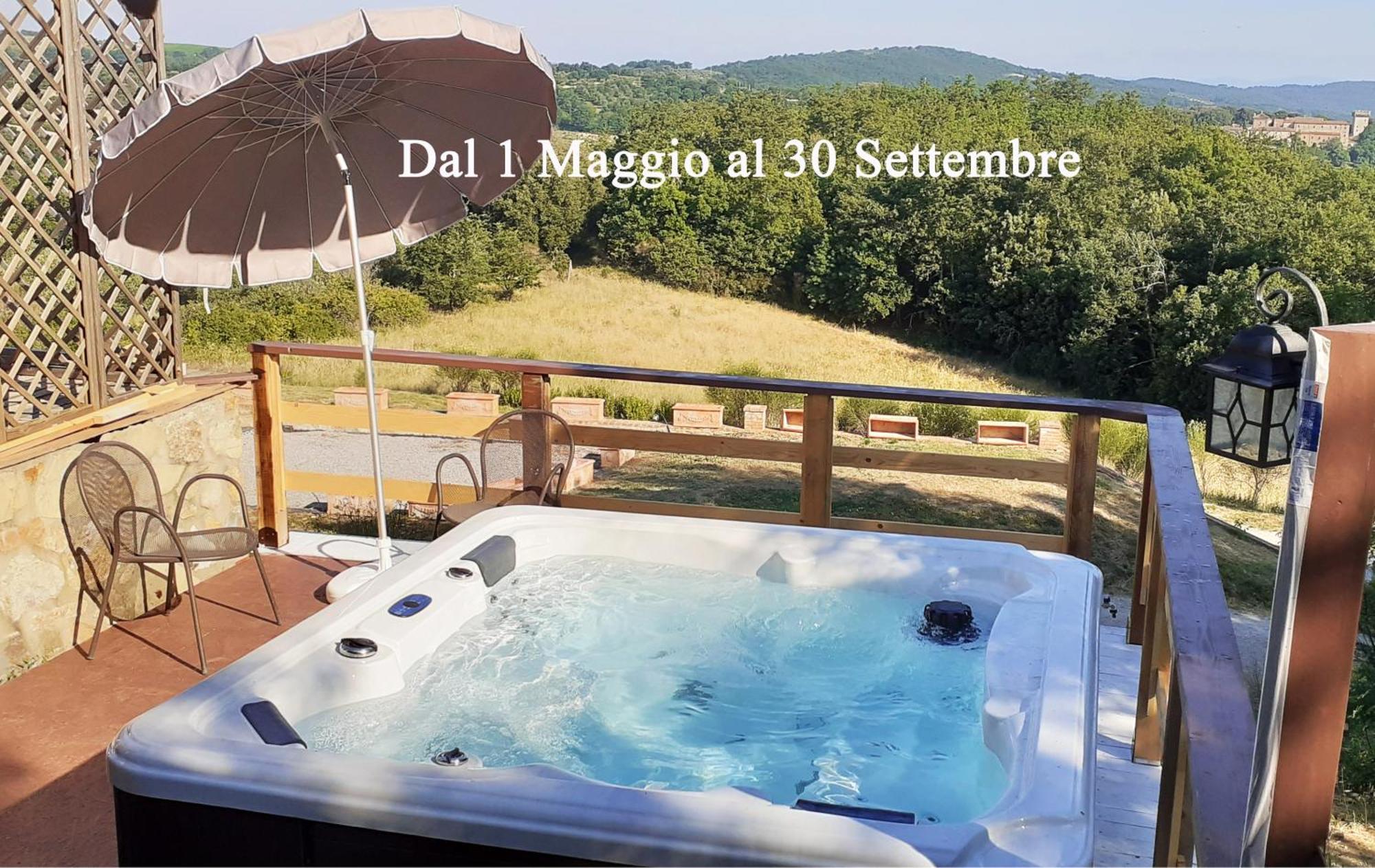 Podere Casalbosco - Idromassaggio E Panorama 라폴라노테르메 외부 사진